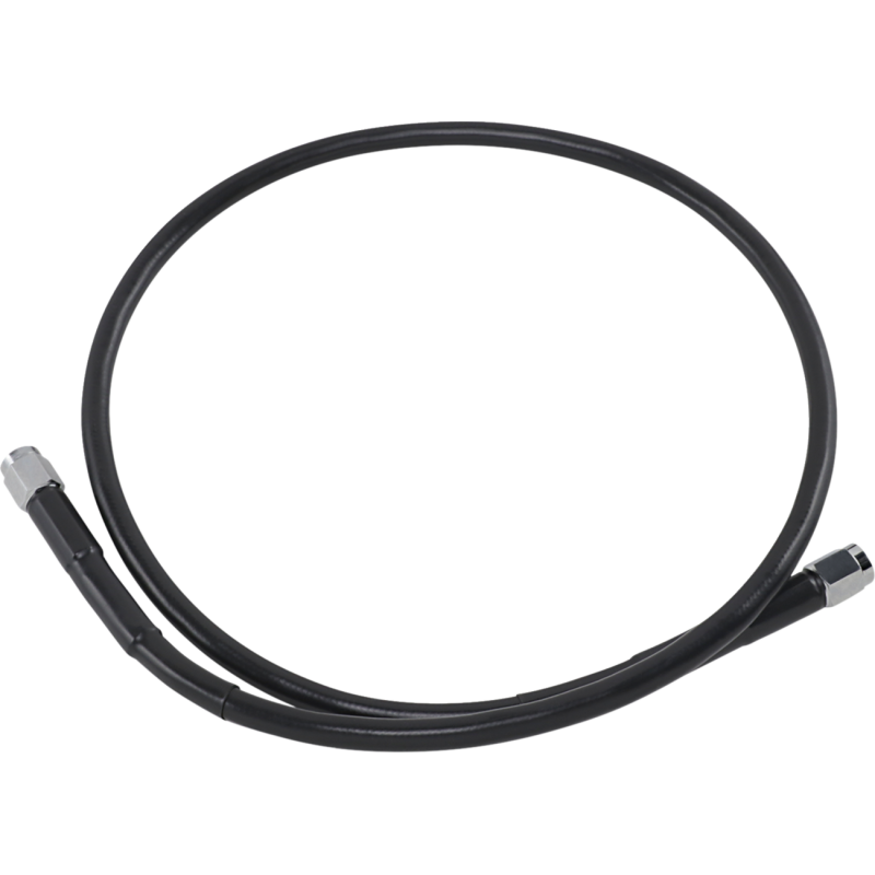 BLACK S/S BRAKE LINE 32"