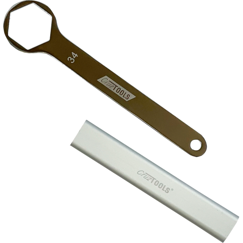 WRENCH AXLE 34MM W/EXTENSION