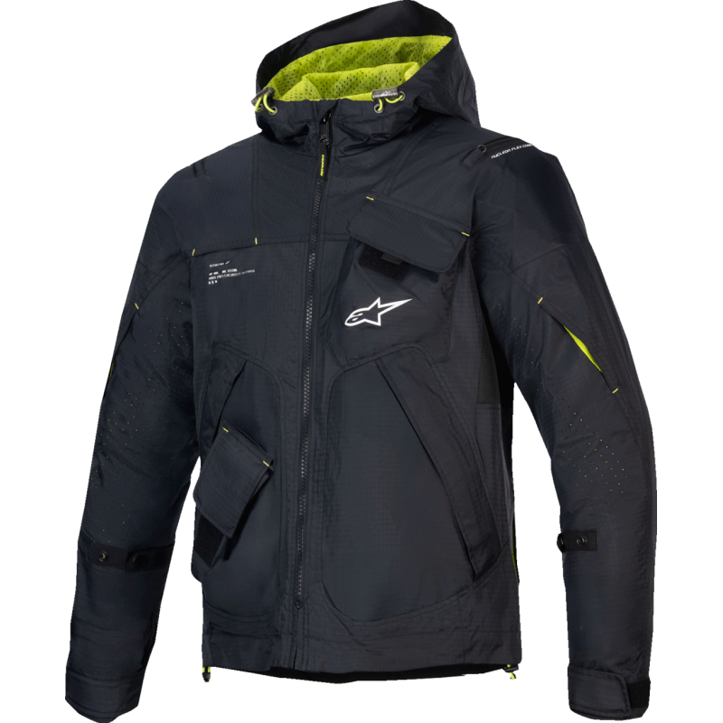 JACKET MOGRESS AIR BLK/LIME/WHT L