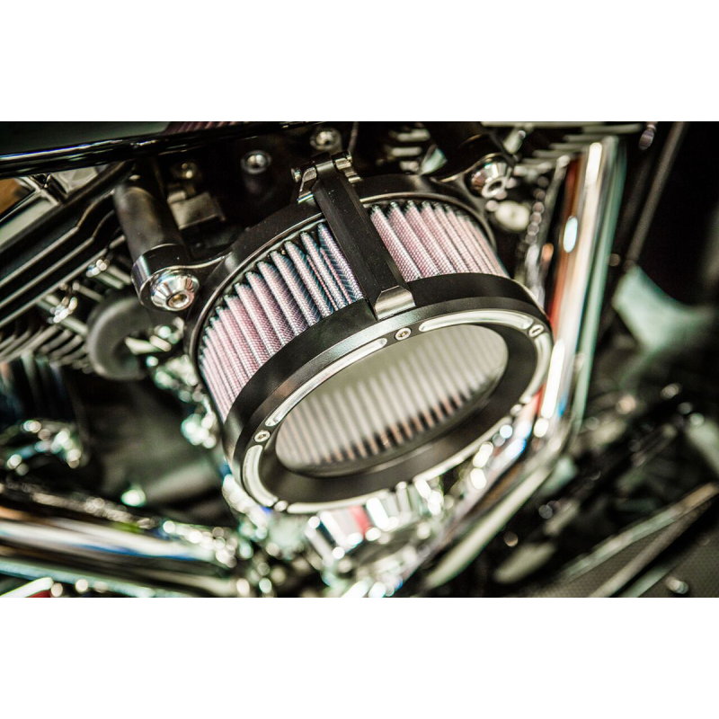 AIR CLEANER  ASSAULT 08-16 FLHT - REVERSE CUT