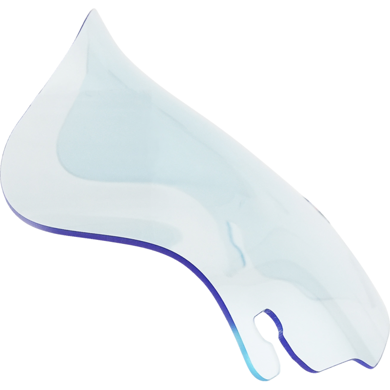 WINDSHIELD FLH 6.5" BLUE
