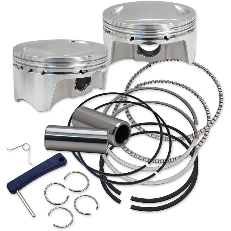 Piston, Set, 3.937" x 4-3/8", Standard, 107", CP Pistons