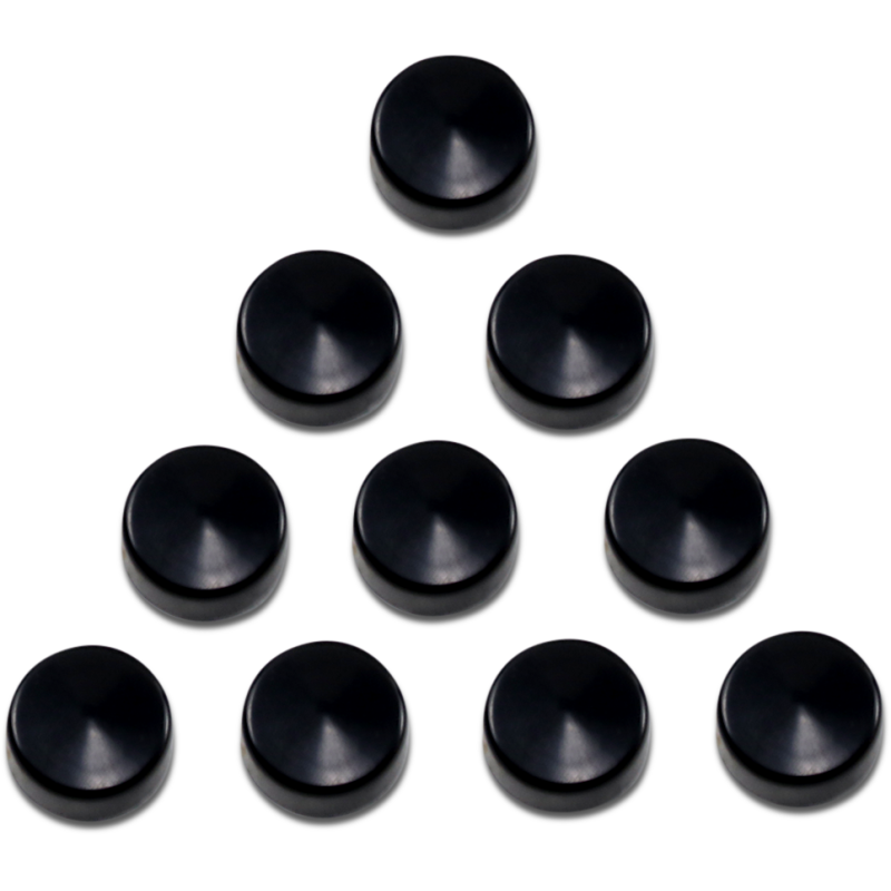 COVER BOLT 9/16 HEX BLK