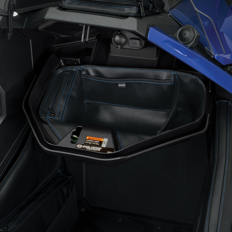 GLOVE BOX ORGANIZER BLUE