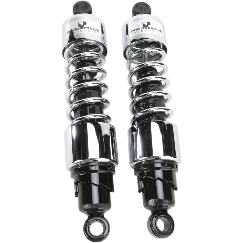 Shocks - 412 Cruiser Series - Chrome - 13" - Standard