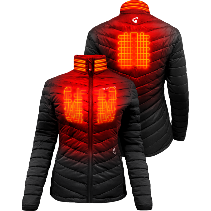 JACKET WMN HEAT 7V KHIONE 2 PUFFER L