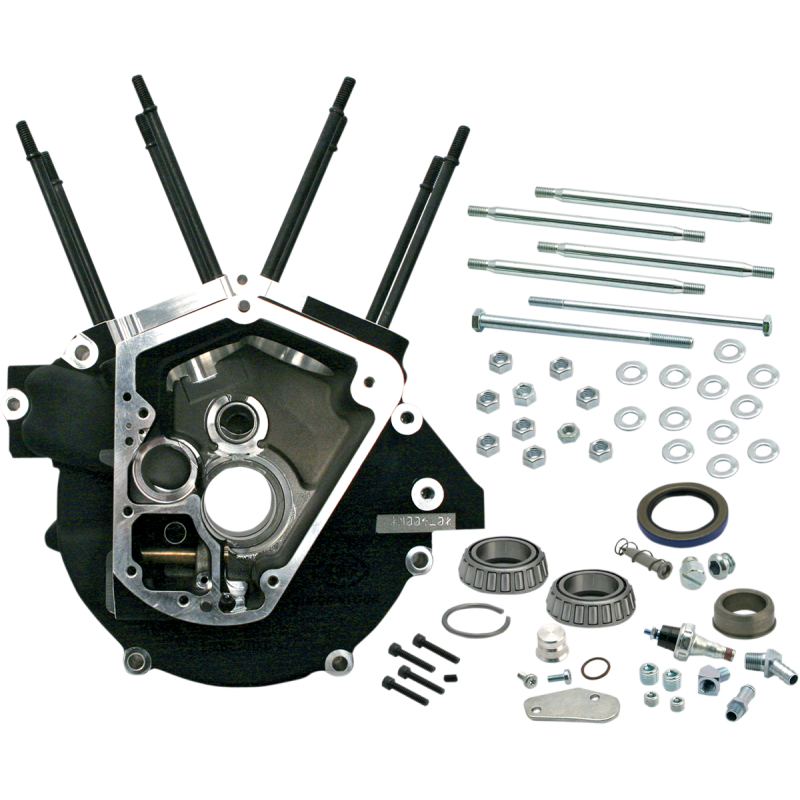 92-99 EVO BLACK STANDARD BORE ENG CASES