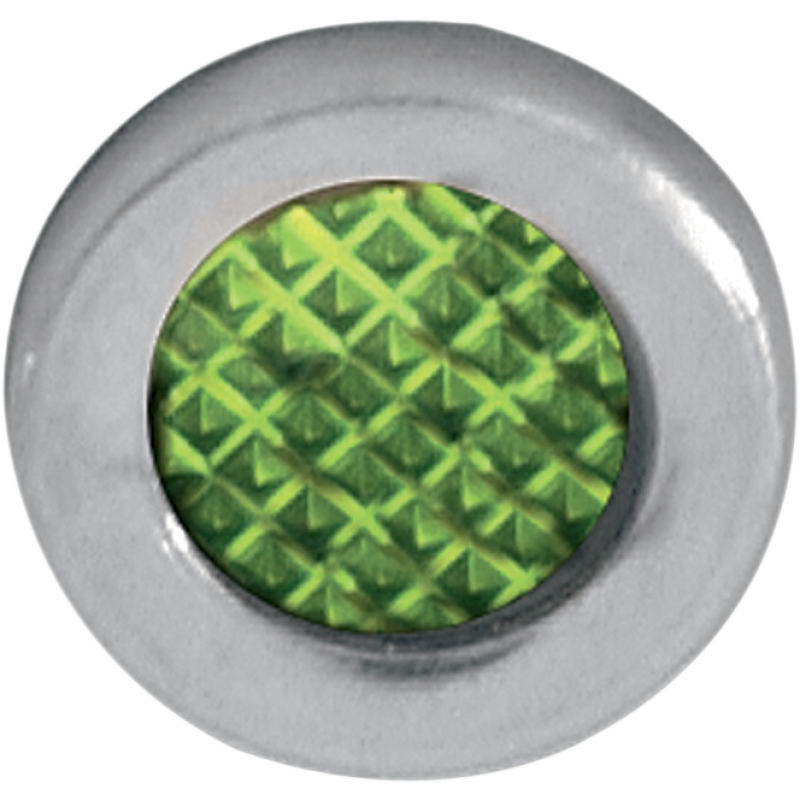 INDICATOR LIGHT W/BEZEL GREEN (EA)