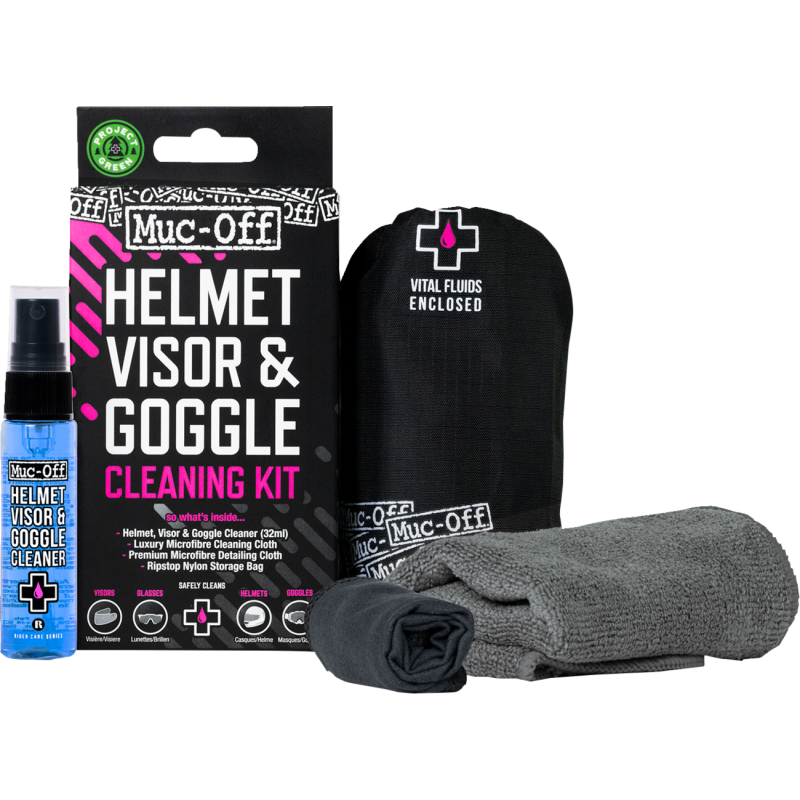 VISOR, LENS CLEANING KIT