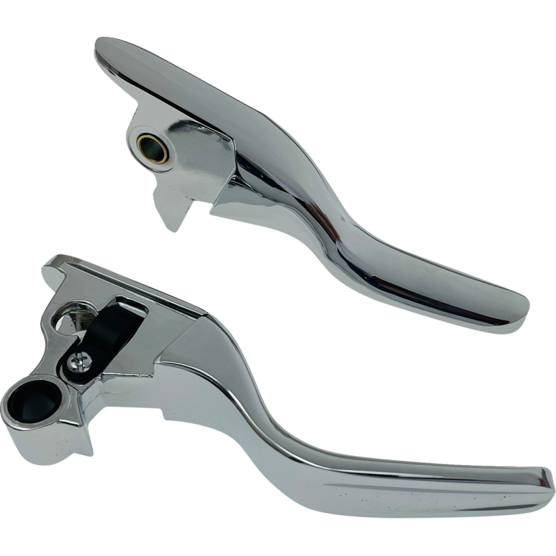 LEVER SET SHORT CHROME 18-23 SOFTAIL