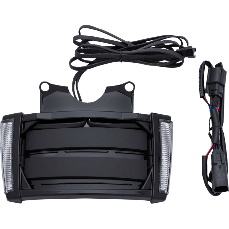 FRAME LP W/LEDS BLK/SMK