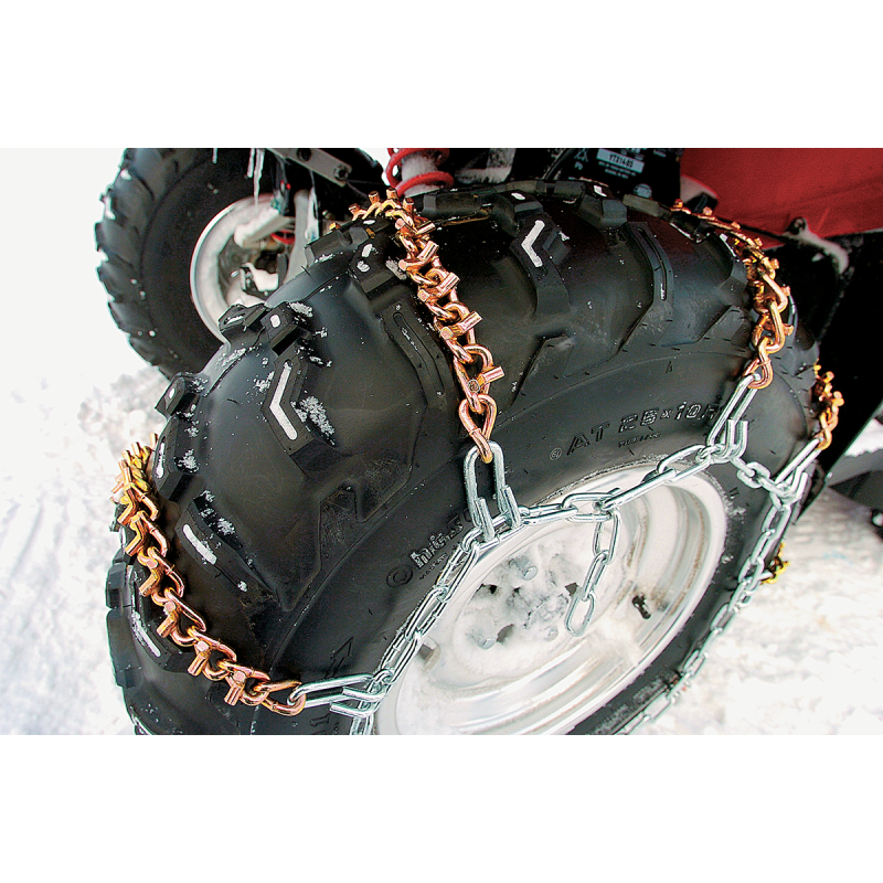 8 V-BAR TIRE CHAINS (PAIR)
