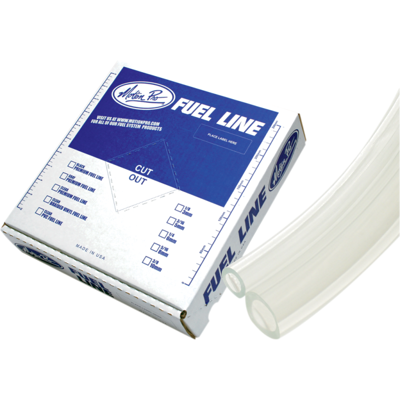 MP PREMIUM FUEL LINE CLEAR 1/4 ID X 25'