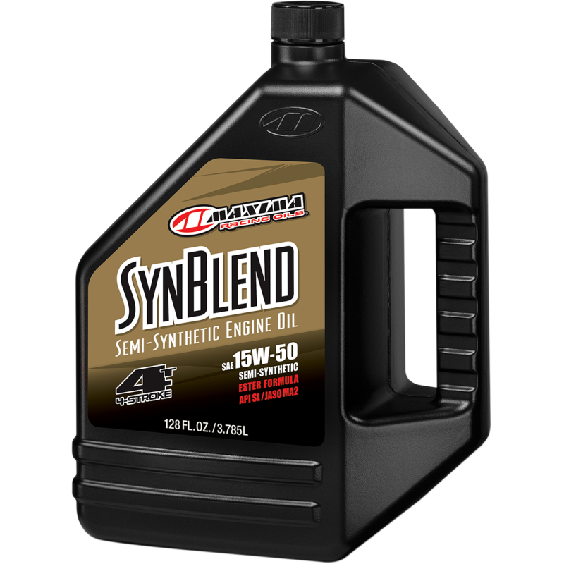 MAXUM4 SYNTHETIC BLEND 15W50 128OZ/3.8L