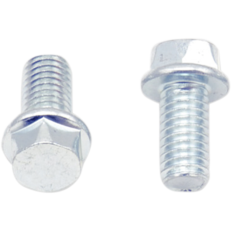 M6-1.0x12 8mm Hex Flange Bolt  (10Pk)