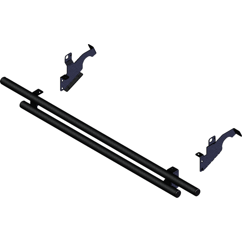 REAR BUMPER - BLACK - HONDA