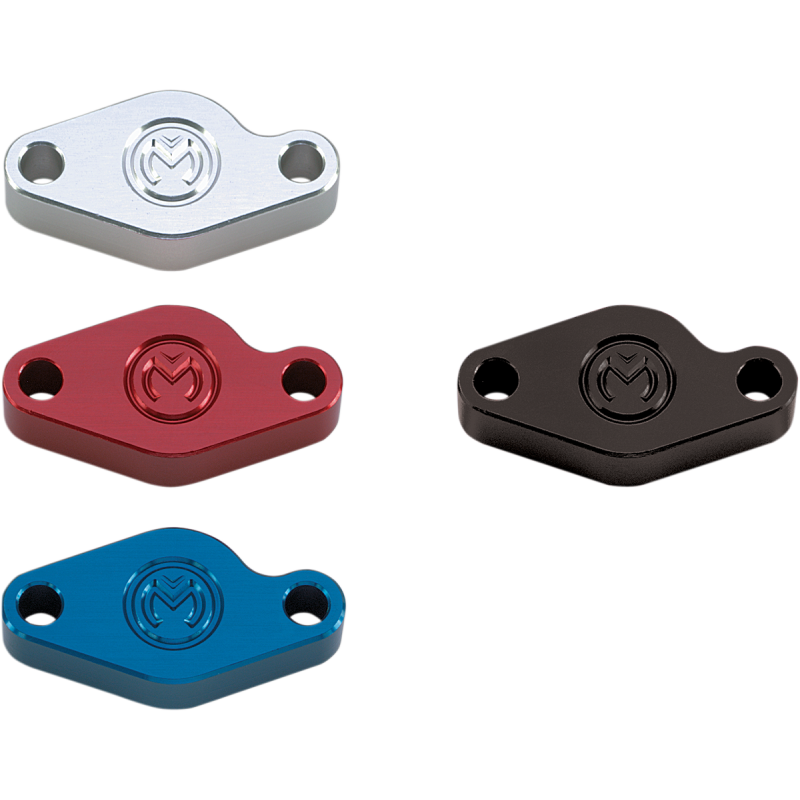 E-BRAKE BLOCK OFF PLATE POLISHED