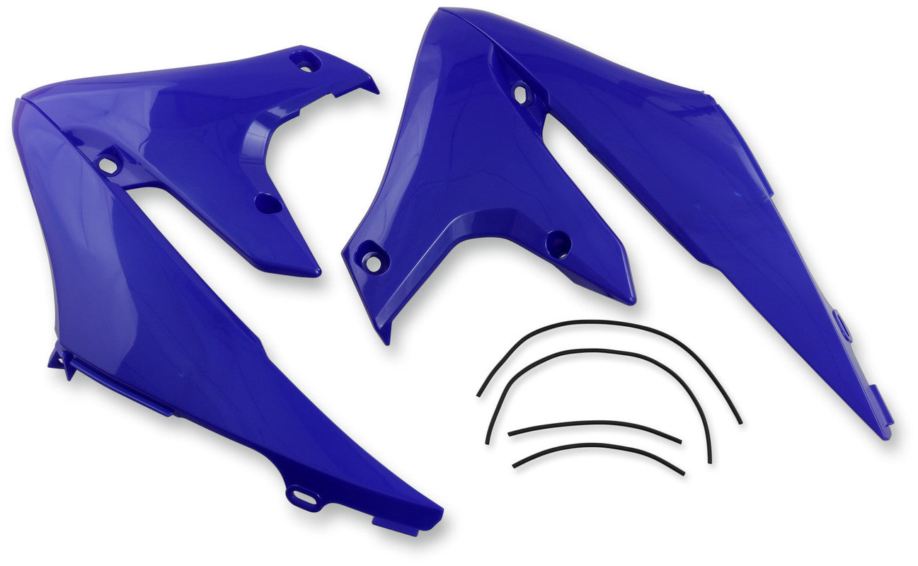 SHROUD RAD YZF450 BLUE
