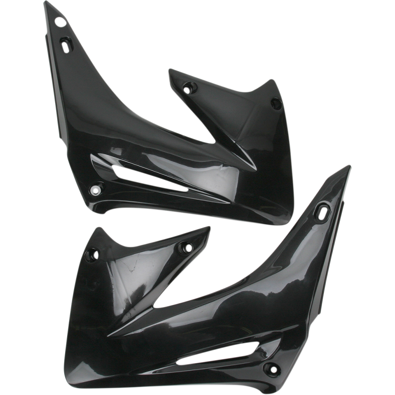 RADIATOR SHROUD- CR125R/250R:02-07 BLACK