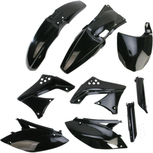 PLASTIC KIT FULL- KX450F:09-10 BLACK