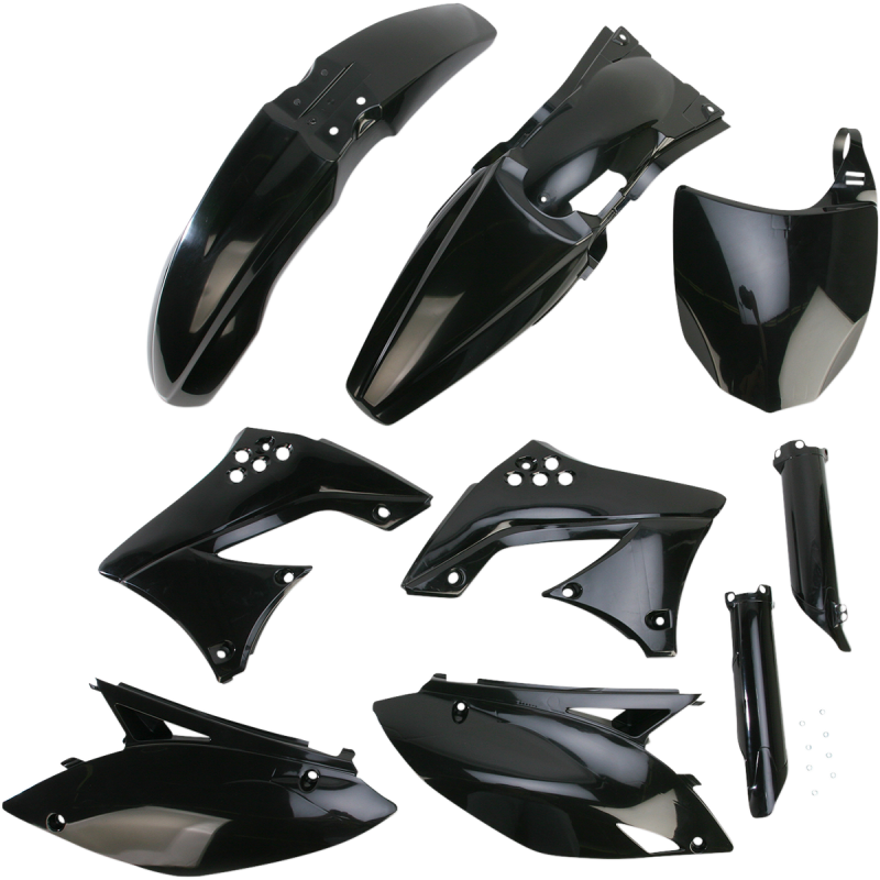 PLASTIC KIT FULL- KX450F:09-10 BLACK