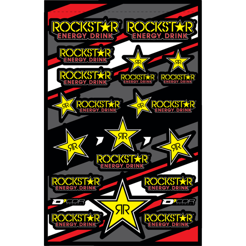 DECAL SHEET ROCKSTAR
