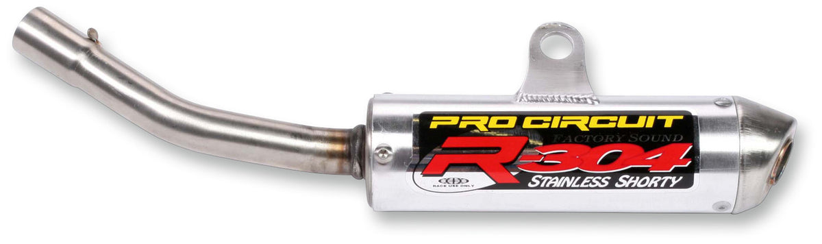 96-00 RM125 R304 SHORTY SILENCER