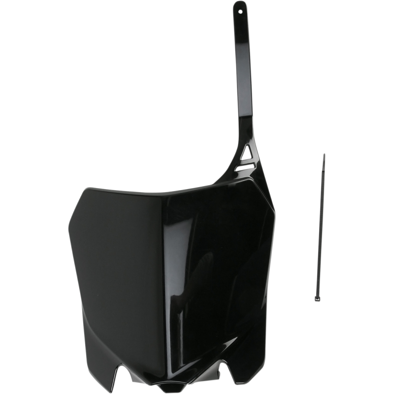 FRONT # PLATE CRF450 2013 BLACK