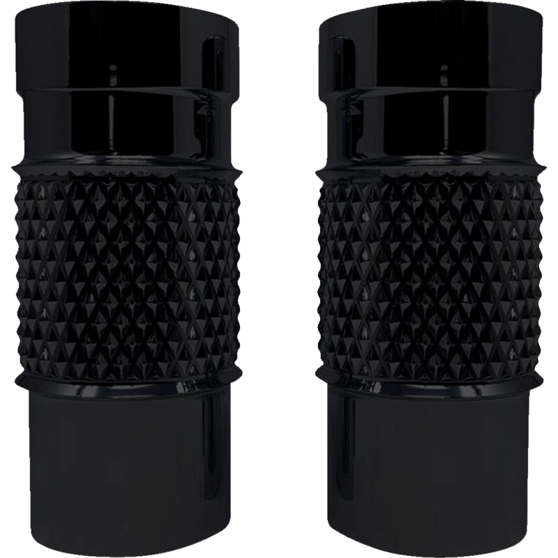 Fork Leg Bells - Diamondback - Black