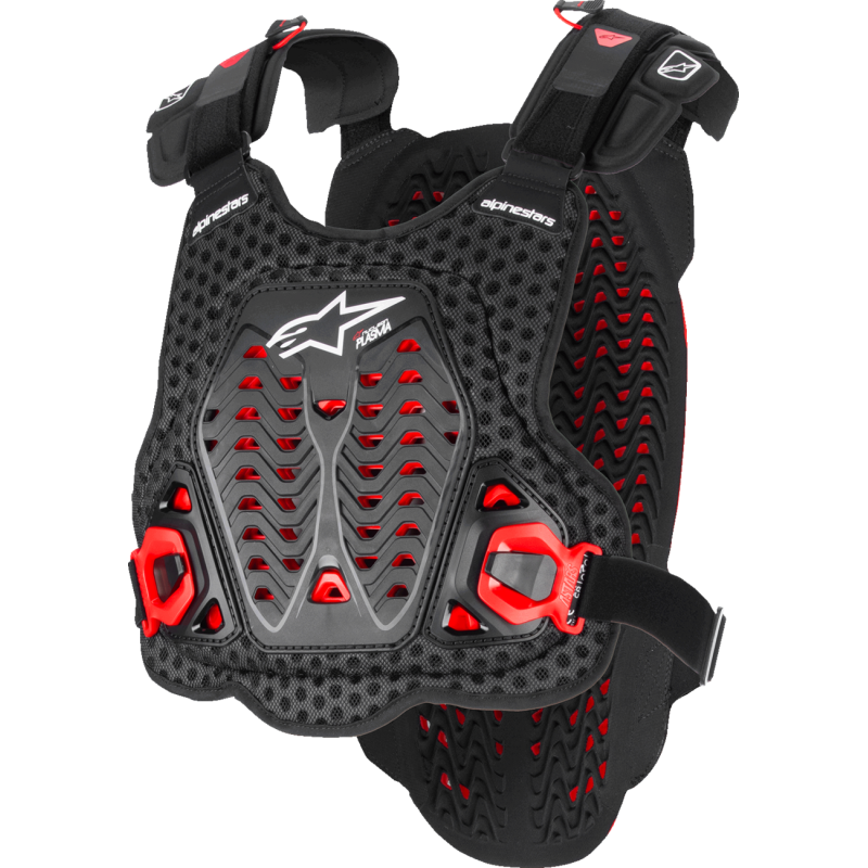 A-5 PLASMA CHEST PRO BLK/RD/WHT XS/S