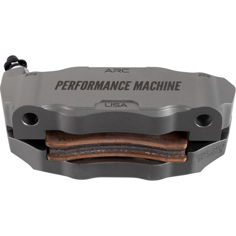 125 X 4, RACE SERIES RADIAL MOUNT CALIPER, LEFTGUNMTAL GRY