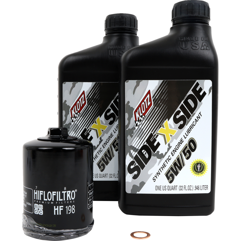 KLOTZ OIL 5W50 POL OIL CHNG KIT