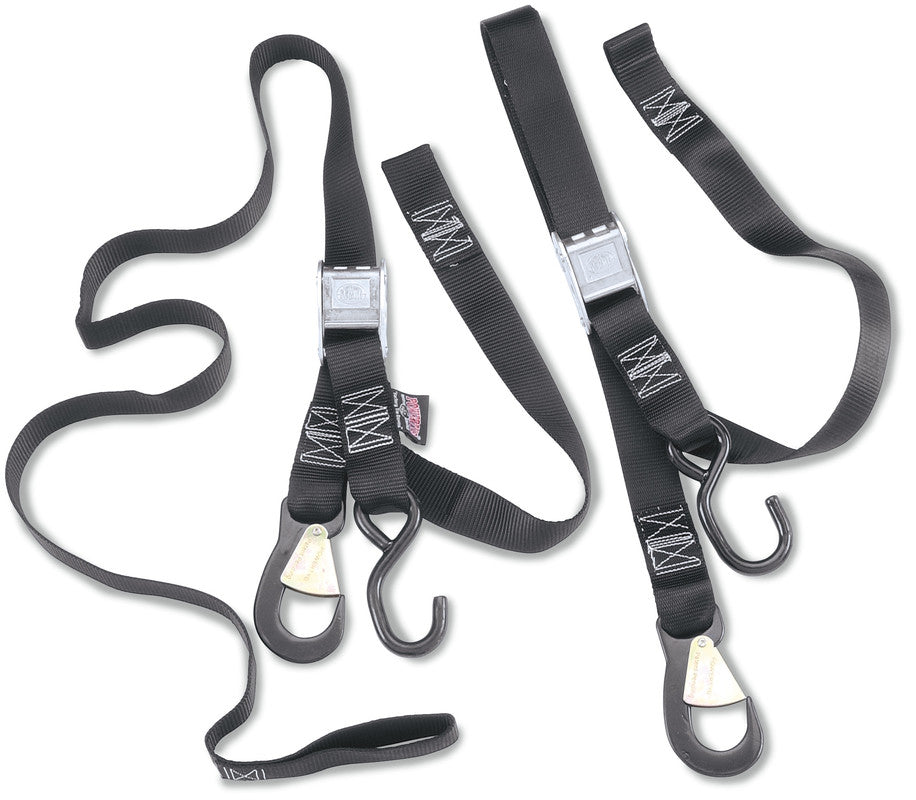 FAT STRAP CAM BUCKLE 1.5" TIE DOWNS (PR