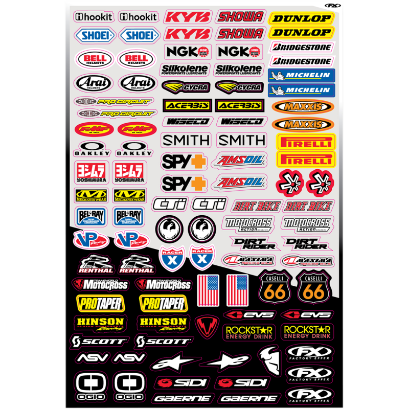 SPONSOR STICKER KIT "MICRO" (07 DESIGN)