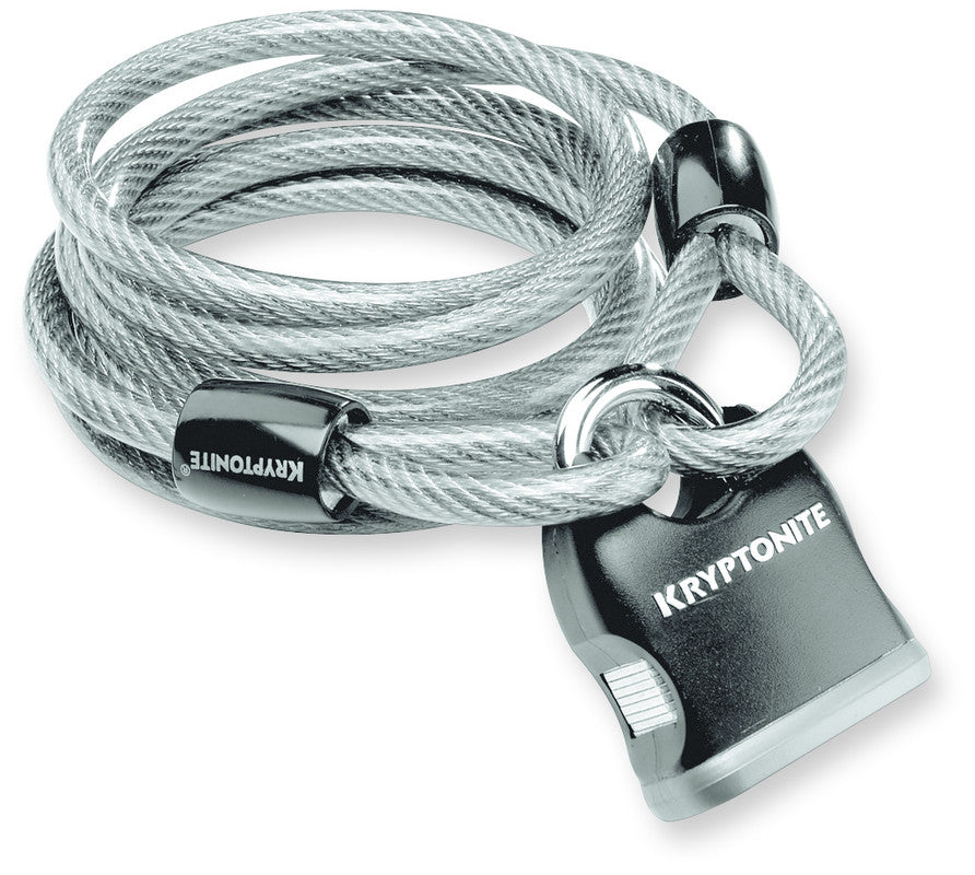 KRYPTOFLEX 8MMX 180CM CABLE & PADLOCK