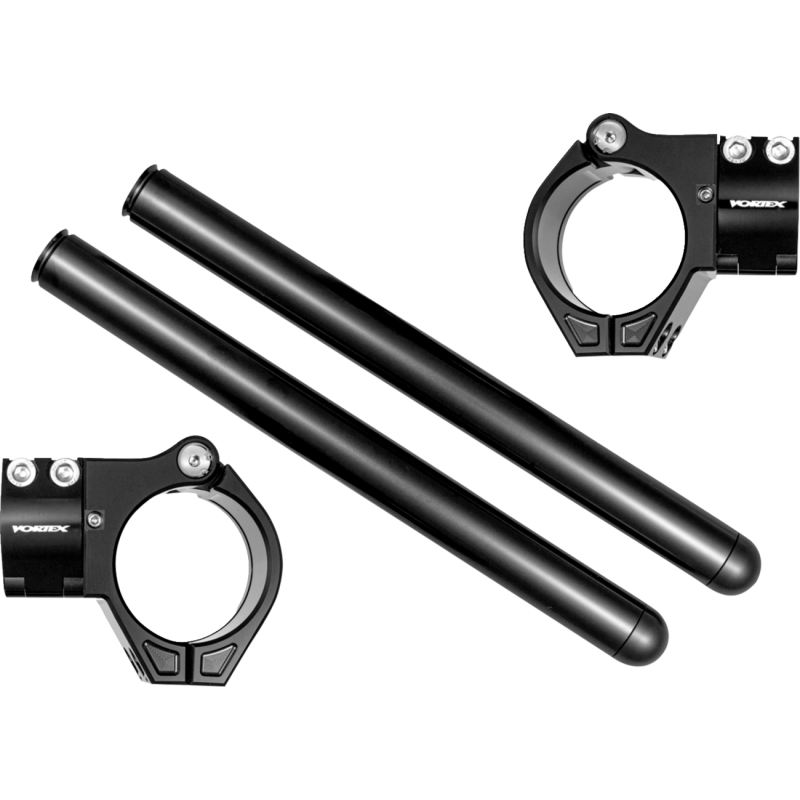 ZERO OFFSET ONLY CLIP-ON BAR 10.25" BLK