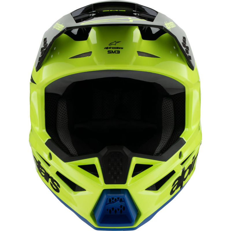 HELMET SM3 YTH RADIUM Y/B/BL M ECE06