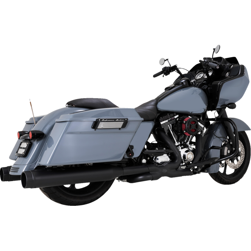 HEADPIPES P-DUAL BLK 09-16 FL