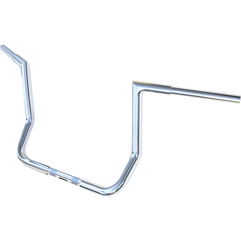 HANDLEBAR CRUSADER SQUARE TOP CHROME 12"