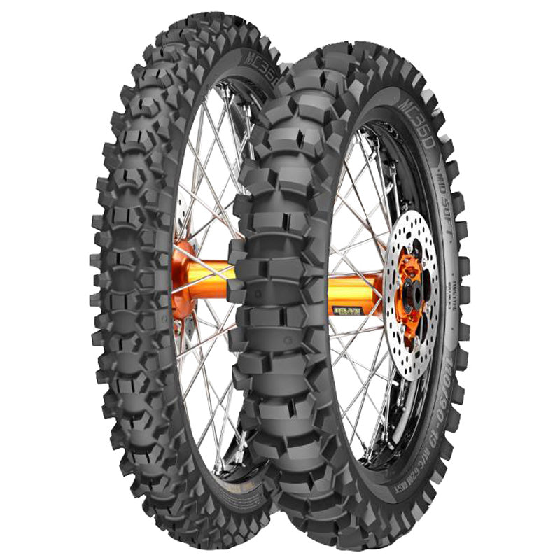 MC360 MID SOFT TIRE 100/90 19 (57M) - REAR