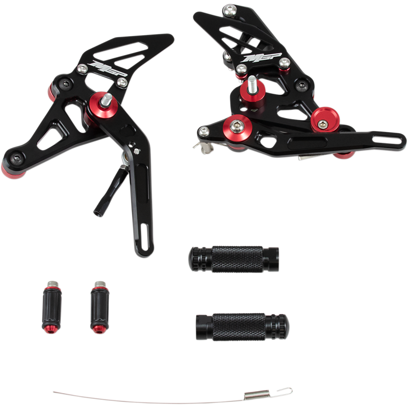 REAR SET MGP YAM FZ-07 15-18 BLK