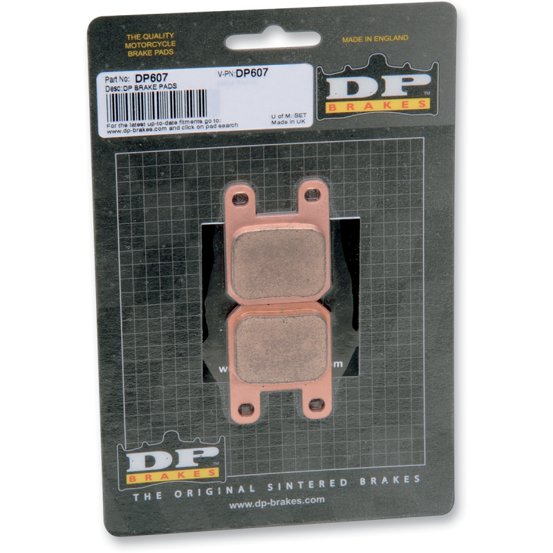 DP607 STANDARD COMPOUND BRAKE PAD SET
