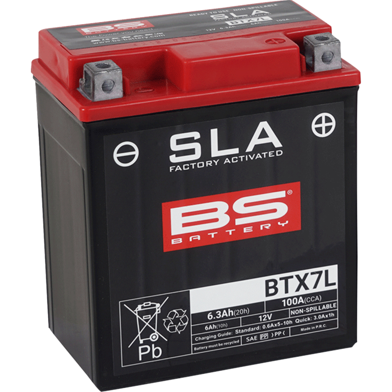 BATTERY BS BTX7L SLA