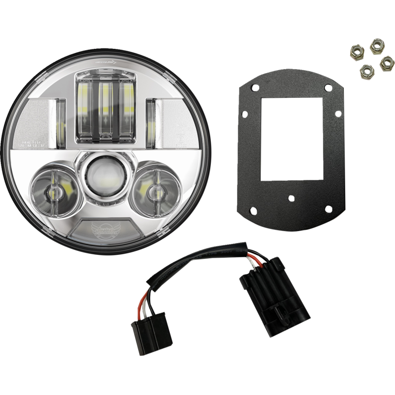 HEADLIGHT PROBEAM LOW RIDER ST CHROME 5.75"