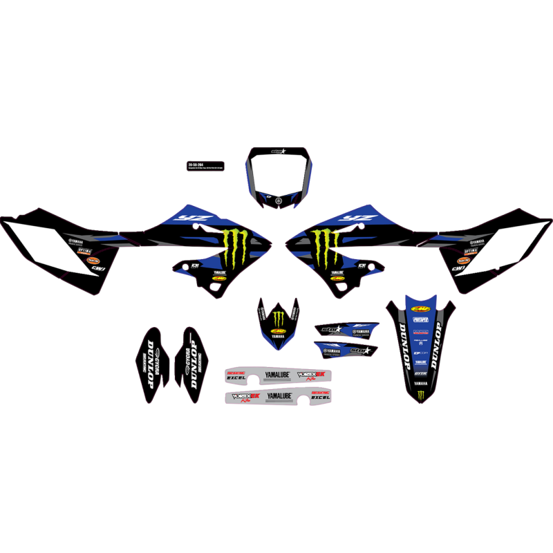Cmplt kit 23.5/24 Monster Star Yam YZ 125/250