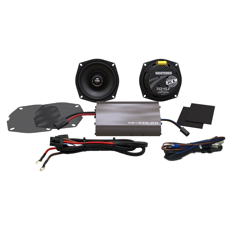 225 WATT AMP WITH XL FAIRING SPEAKERS AND GRILLS 98-13 FLH
