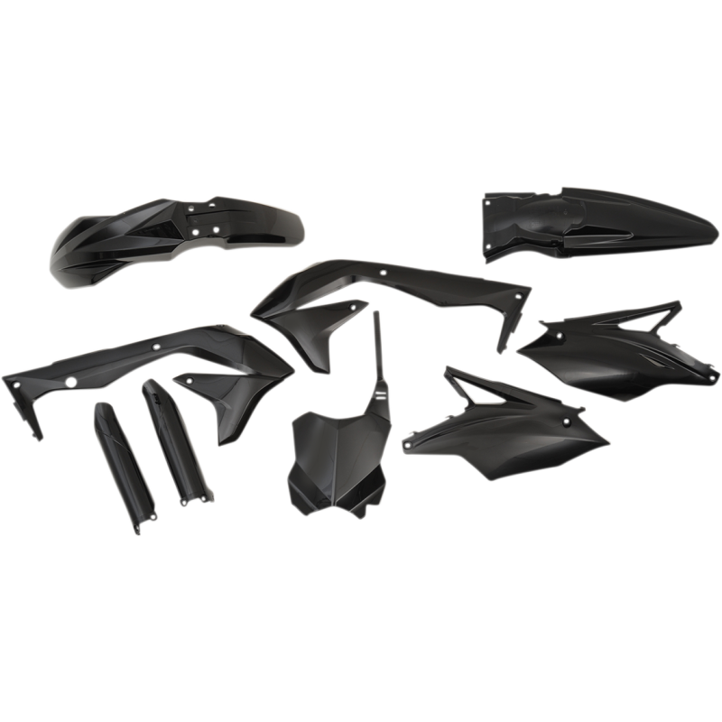 Plastic Kit- FULL KX450F 16 black