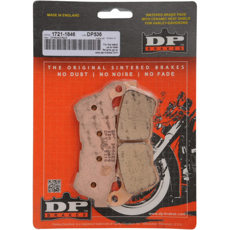 DP536 STANDARD COMPOUND BRAKE PAD SET