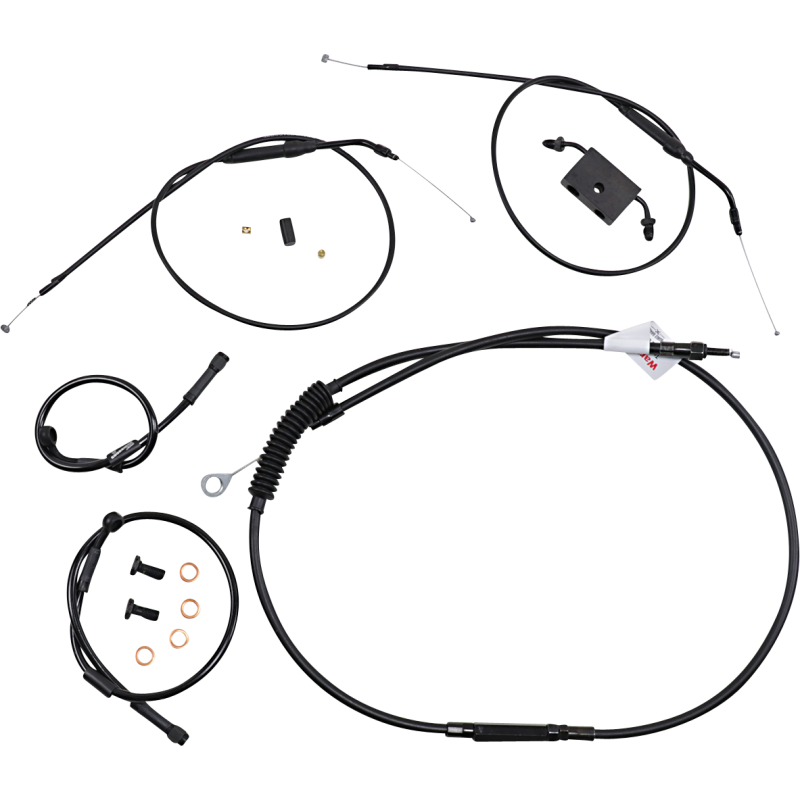 Handlebar Cable&Brake Line Kit -Extnd - Sportrs Trkr/Scrmblr