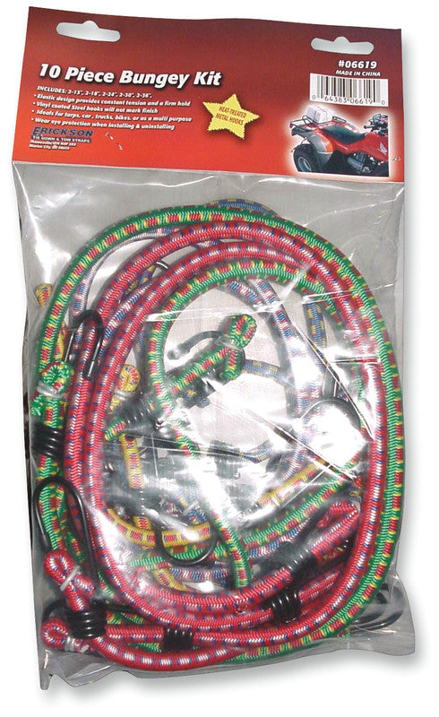 ASSORTED BUNGEY BAG, 10PK